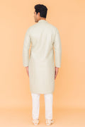 MLS EMBROIDERED KURTA PAJAMA