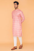 MLS EMBROIDERED KURTA PAJAMA