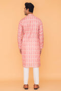 MLS EMBROIDERED KURTA PAJAMA