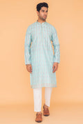 MLS EMBROIDERED KURTA PAJAMA