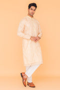 MLS EMBROIDERED KURTA PAJAMA