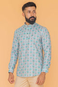 MLS SHORT KURTA FULL SLEEVES