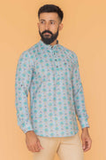 MLS SHORT KURTA FULL SLEEVES