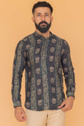 MLS SHORT KURTA FULL SLEEVES