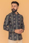 MLS SHORT KURTA FULL SLEEVES