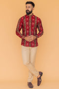 MLS SHORT KURTA FULL SLEEVES