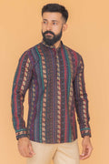 MLS SHORT KURTA FULL SLEEVES