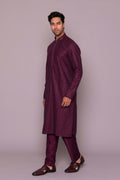 MLS EMBROIDERED KURTA PAJAMA