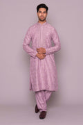 MLS EMBROIDERED KURTA PAJAMA