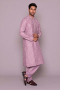 MLS EMBROIDERED KURTA PAJAMA