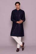 MLS CHIKANKARI KURTA PAJAMA