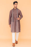 MLS KURTA PAJAMA WITH STOLE