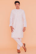 MLS EMBROIDERED KURTA PAJAMA