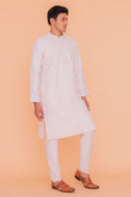 MLS EMBROIDERED KURTA PAJAMA