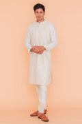 MLS EMBROIDERED KURTA PAJAMA