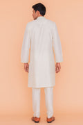 MLS EMBROIDERED KURTA PAJAMA