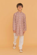 MLS KIDS PRINTED KURTA PAJAMA