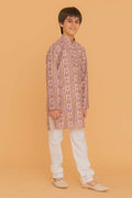 MLS KIDS PRINTED KURTA PAJAMA