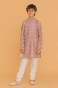 MLS KIDS PRINTED KURTA PAJAMA