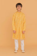 MLS KIDS PRINTED KURTA PAJAMA