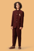 MLS KIDS PLAIN JODHPURI SUIT