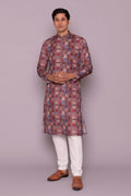 MLS PRINTED KURTA PAJAMA