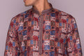 MLS PRINTED KURTA PAJAMA