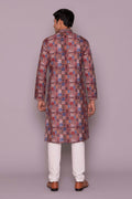 MLS PRINTED KURTA PAJAMA