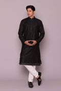 MLS EMBROIDERED KURTA PAJAMA