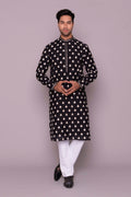 MLS EMBROIDERED KURTA PAJAMA