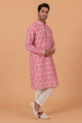 MLS PRINTED KURTA PAJAMA