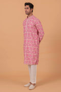 MLS PRINTED KURTA PAJAMA