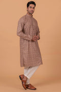 MLS PRINTED KURTA PAJAMA