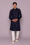 MLS CHIKANKARI KURTA PAJAMA