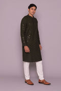 MLS CHIKANKARI KURTA PAJAMA