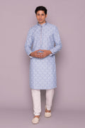 MLS PRINTED KURTA PAJAMA