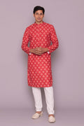 MLS PRINTED KURTA PAJAMA