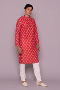 MLS PRINTED KURTA PAJAMA