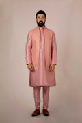 MLS EMBROIDERED KURTA JAWAHAR SET