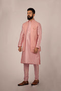 MLS EMBROIDERED KURTA JAWAHAR SET