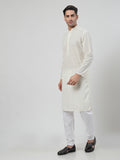 MLS CHIKANKARI KURTA PAJAMA