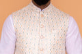 MLS EMBROIDERED JAWAHAR JACKET 1 PC