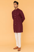 MLS CHIKANKARI KURTA PAJAMA