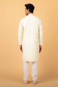 MLS EMBROIRDERED KURTA PAJAMA