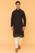 MLS EMBROIDERED KURTA PAJAMA