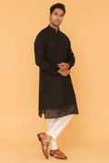 MLS EMBROIDERED KURTA PAJAMA