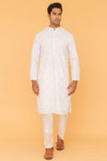 MLS EMBROIDERED KURTA PAJAMA