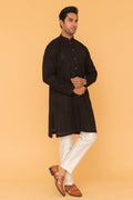 MLS EMBROIDERED KURTA PAJAMA