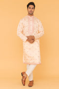 MLS EMBROIDERED KURTA PAJAMA