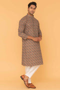 MLS PRINTED KURTA PAJAMA